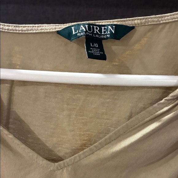 Ralph Lauren cotton Tan Tank for Women - Picture 2 of 6